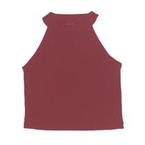 Regata Cropped Cavada Vinho Tamanho P Basic+
