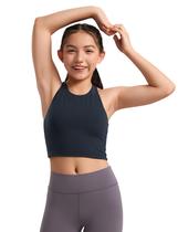 Regata Cropped Dupla Camada Butterluxe CRZ YOGA Azul Marinho G Regata Cropped Dupla Camada Butterluxe CRZ YOGA Azul Marinho G