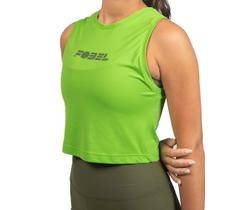 Regata Cropped Fobel Pipa Verde