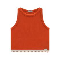 Regata Cropped Infantil Menina Em Ribana Nina Go Regata Cropped Infantil Menina Em Ribana Nina Go