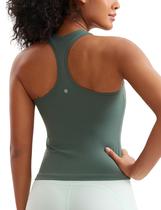 Regata CRZ YOGA Butterluxe Racerback Verde Escuro P Regata CRZ YOGA Butterluxe Racerback Verde Escuro P