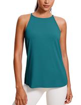 Regata CRZ YOGA Halter Gola Alta Sem Mangas Média