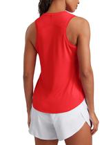 Regata CRZ YOGA Racerback Sem Manga Gola Alta Vermelha XXS Regata CRZ YOGA Racerback Sem Manga Gola Alta Vermelha XXS