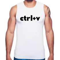 Regata Ctrl+V - Foca na Moda Regata Ctrl+V - Foca na Moda