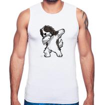 Regata Cute Dabbing Havanese Dog - Foca na Moda Regata Cute Dabbing Havanese Dog - Foca na Moda