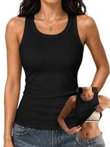 Regata Danysu para Treino com Sutiã Embutido - Preta - XL Regata Danysu para Treino com Sutiã Embutido - Preta - XL
