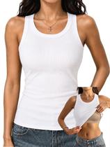 Regata Danysu Workout com Sutiã Embutido Branco P Pequeno Regata Danysu Workout com Sutiã Embutido Branco P Pequeno