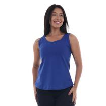 Regata De Alça Larga Feminina Para O Calor Leve Confortável Cor:RosaTamanho:G