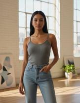 Regata de Alcinha Basica Aesthetic Moda Basic Blusinha Regata de Alcinha Basica Aesthetic Moda Basic Blusinha