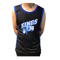 Regata de basquete masculina kings sneakers várias cores nf