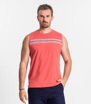 Regata De Cotton Masculina Diametro Laranja