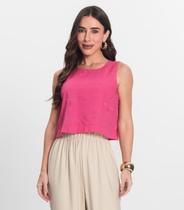 Regata De Linho Feminina Endless Rosa