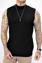 Regata de Tricô Masculino Regata de Tricô Masculino