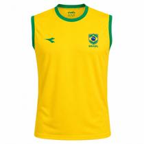 Regata Diadora Campione Masculino Amarelo Canario 189 A - Regata Diadora Campione Masculino Amarelo Canario 189 A -