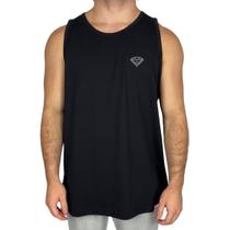 Regata Diamond Small Brilliant Preto Regata Diamond Small Brilliant Preto