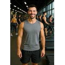 Regata dray fit masculina lisa Básica Conforto e Estilo Fitness Super Leve - Valentina Confecções