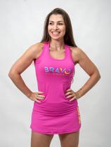 Regata Dry Cool Feminina Brave Rosa