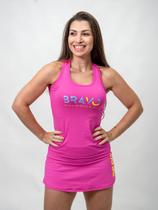 Regata Dry Cool Feminina Brave Rosa Regata Dry Cool Feminina Brave Rosa