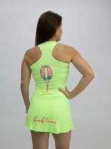 Regata Dry Cool Feminina Raquete Verde Neon Regata Dry Cool Feminina Raquete Verde Neon