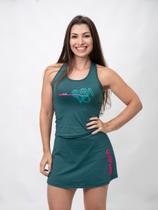 Regata Dry Cool Feminina Vector Verde Escuro Regata Dry Cool Feminina Vector Verde Escuro
