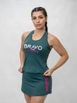Regata Dry Cool Feminina Wave Verde Escuro