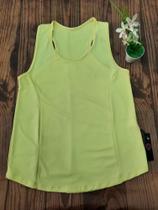 Regata Dry Fit - Amarelo neon