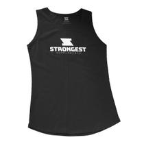 Regata Dry Fit UV Strongest Treino Academia Masculina