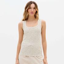 Regata Easy Lança Perfume Canelada Ve26 Bege Feminino Regata Easy Lança Perfume Canelada Ve26 Bege Feminino