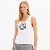 Regata Easy Lança Perfume Nadador Basic In25 Branco Feminino