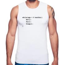 Regata Eat Poo Sleep Código - Foca na Moda