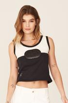 Regata Ecko Feminina Especial Off White com Prata