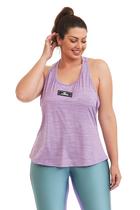 Regata Electric Plus Size Cajubrasil Lilas Harmonia Regata Electric Plus Size Cajubrasil Lilas Harmonia