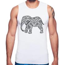 Regata Elefante Mandala - Foca na Moda Regata Elefante Mandala - Foca na Moda