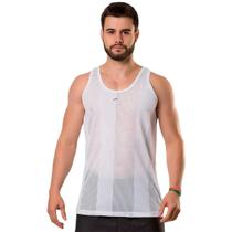 Regata Elite Aero Plus Size Masculina - Branco