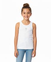 REGATA EM COTTON LIGHT COM DETALHE DE STRASS Nº 3 AO 16 REGATA EM COTTON LIGHT COM DETALHE DE STRASS Nº 3 AO 16