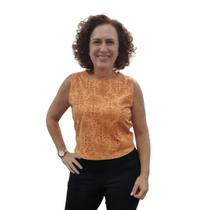 Regata em laise Estilosa Elegancia na Medida Certa Trabalho