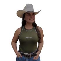 Regata Emma Brand Western Tamanho:UnicoCor:Verde Regata Emma Brand Western Tamanho:UnicoCor:Verde