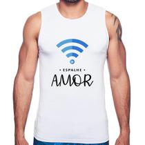 Regata Espalhe amor - Foca na Moda Regata Espalhe amor - Foca na Moda
