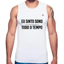 Regata Eu sinto sono, todo o tempo - Foca na Moda