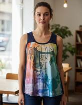 REGATA EVASÊ COM FRENTE EM CETIM Nº 12 AO 16