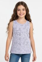 Regata evasê em malha devorê com laço costas nº 12 -14 Linda