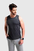 Regata Evolift Dry Poliamida Cinza Escuro