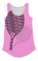 Regata Fem Raquete Beach Tennis Rosa Regata Fem Raquete Beach Tennis Rosa