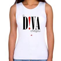 Regata Feminina A Diva Chegou - Foca na Moda Regata Feminina A Diva Chegou - Foca na Moda