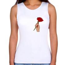 Regata Feminina A Rose for you - Foca na Moda Regata Feminina A Rose for you - Foca na Moda
