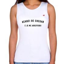 Regata Feminina Acebei de chegar e já me arrependi - Foca na Moda