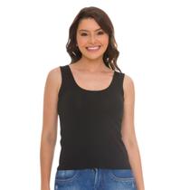 Regata Feminina Alça Larga Blusas Básicas Primavera Verão 3020a