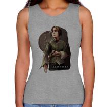 Regata Feminina Arya Stark Valar Morghulis - Foca na Moda