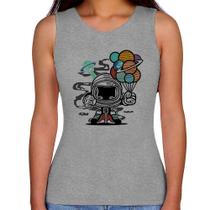 Regata Feminina Astronauta Chibi - Foca na Moda