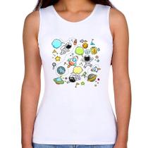 Regata Feminina Astronauta - Foca na Moda